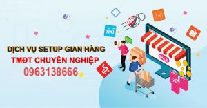 dịch vụ setup gian hàng